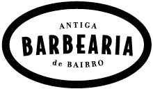 Antiga Barbearia de Bairro Logo