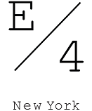 E/4 Fragrance Logo