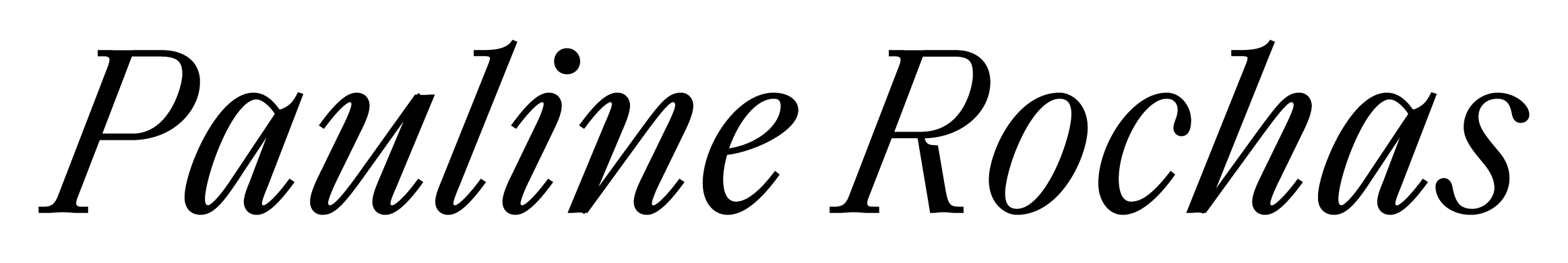 Pauline Rochas Logo