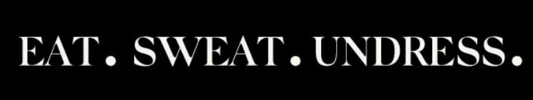 Eat.Sweat.Undress. Logo