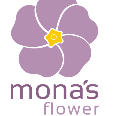 Mona's Flower Logo
