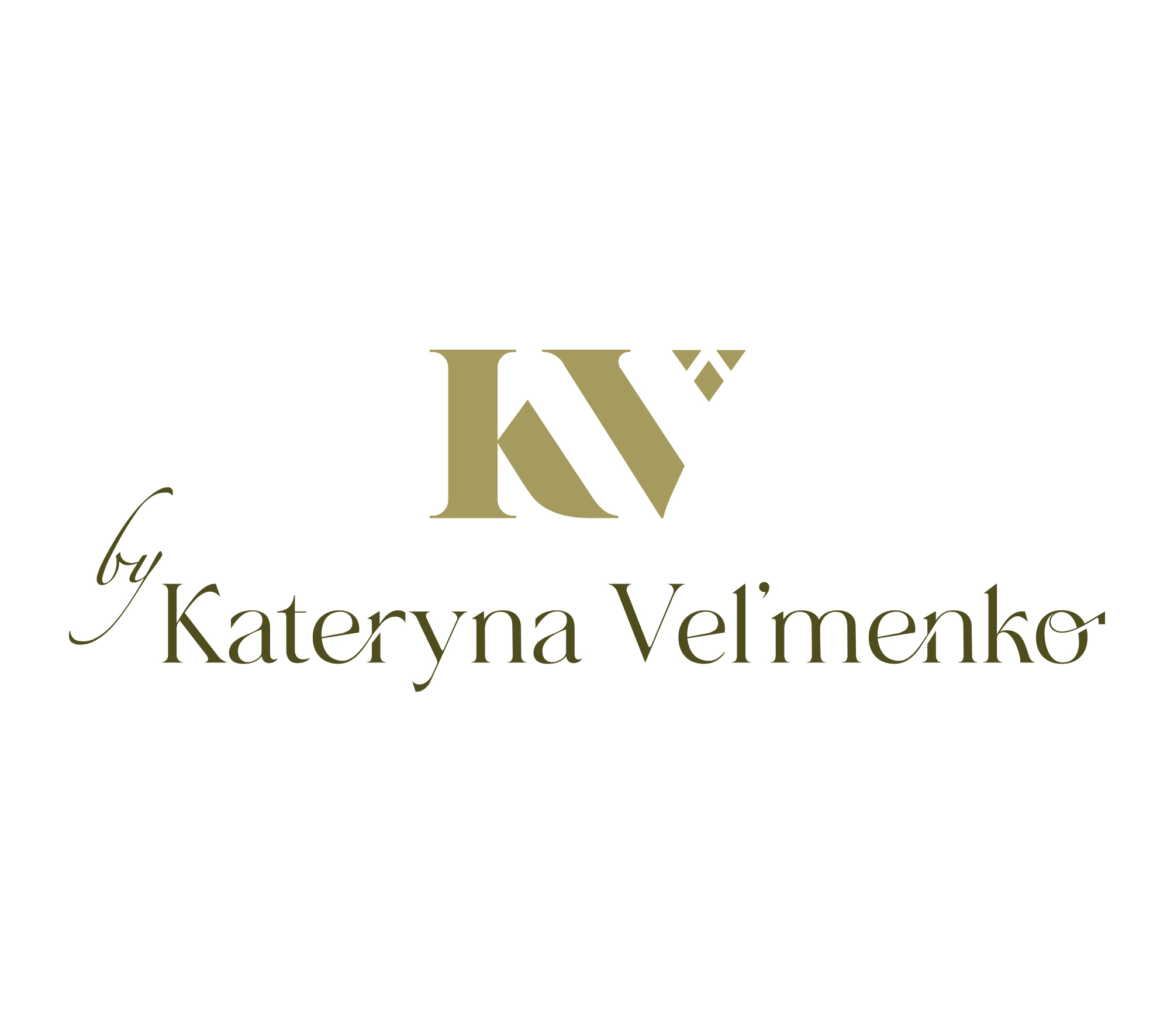 KV by Kateryna Vel'menko Logo