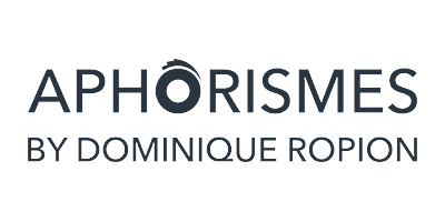 Aphorismes by Dominique Ropion Logo