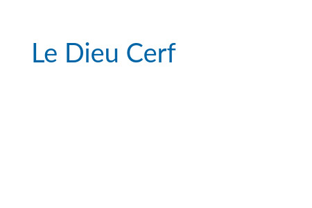 Le Dieu Cerf Logo