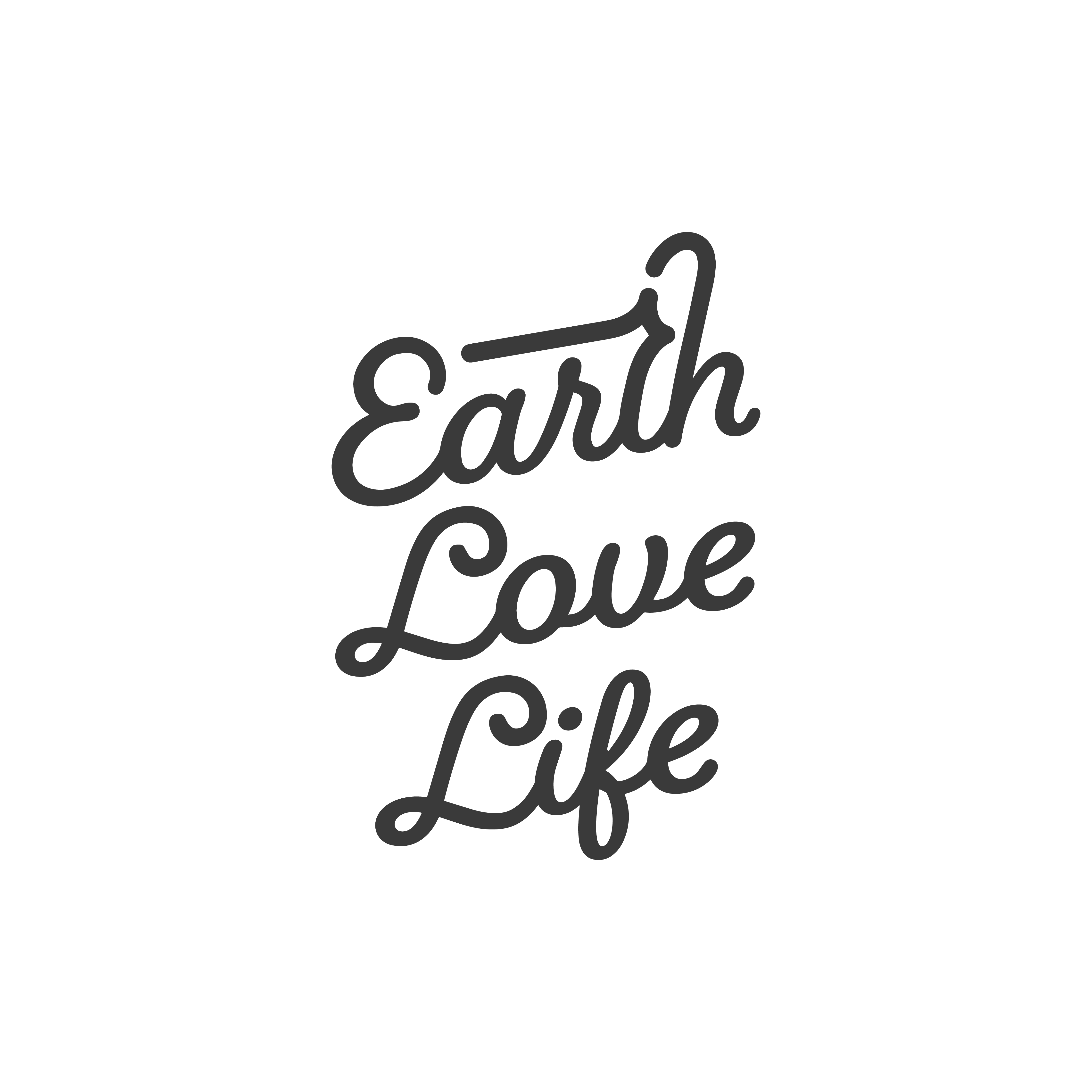 Earth Love Life Logo
