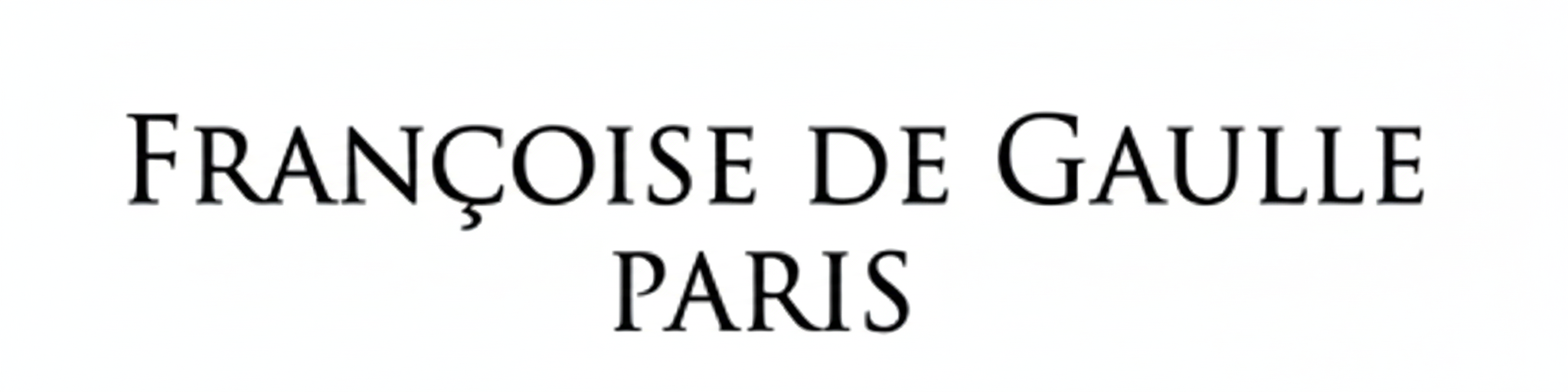 Francoise de Gaulle Logo