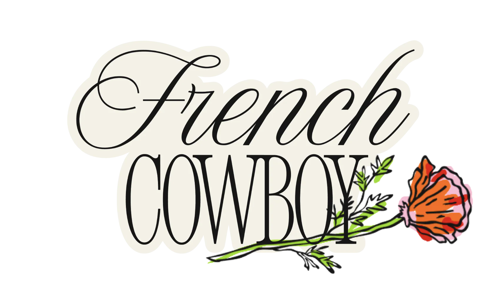 French Cowboy Logo
