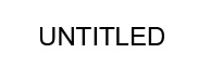 UNTITLED Logo
