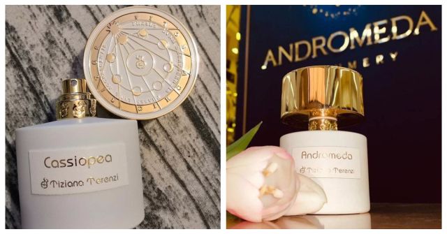 Dvě souhvězdí v kolekci Tiziany Terenzi: Andromeda a Cassiopea