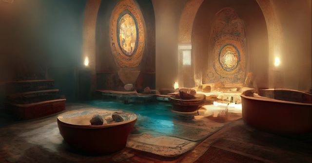 Užijte si koupel: Tradiční hammam, okvětní lístky růží a čerstvě uvařený čaj