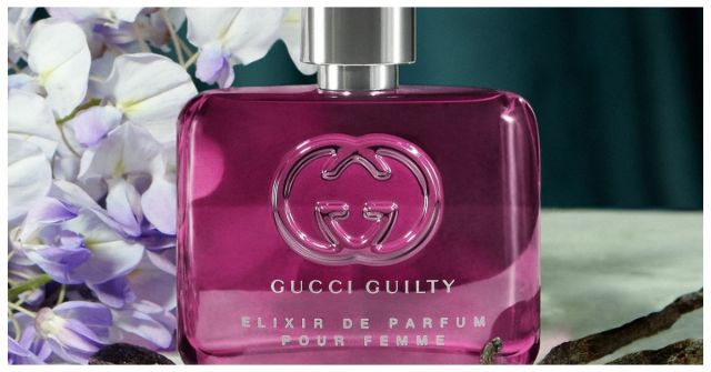 Gucci Guilty Elixir De Parfum Pour Femme: Černý rybíz líhnoucí se z tonky 