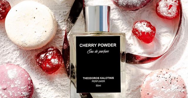 Theodoros Kalotinis Cherry Powder a Pear Gelato