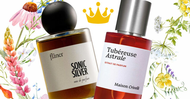 NEJLEPŠÍ PARFÉMY, LÉTO 2024: Sonic Silver flâner & Tubéreuse Astrale Maison Crivelli