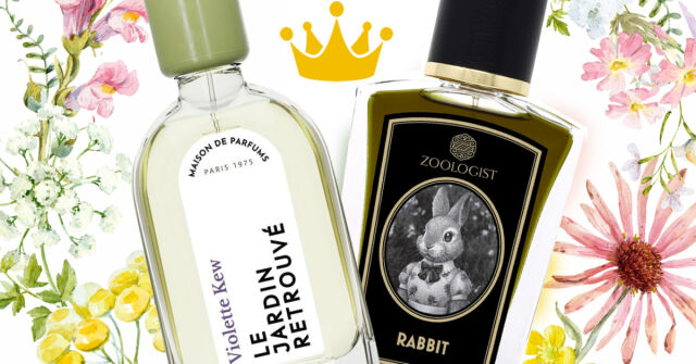 NEJLEPŠÍ PARFÉMY, LÉTO 2024: Rabbit Zoologist & Violette Kew Le Jardin Retrouvé