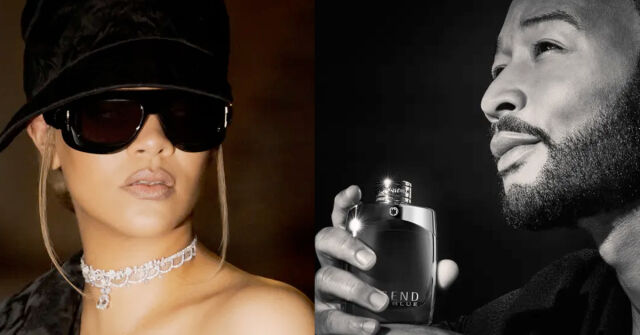 Rihanna je tváří J'Adore od Diora a John Legend tváří řady vůní Montblanc Legend
