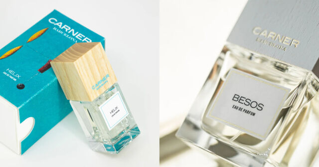 Besos a Helix: Dvě letní vůně od Carner Barcelona