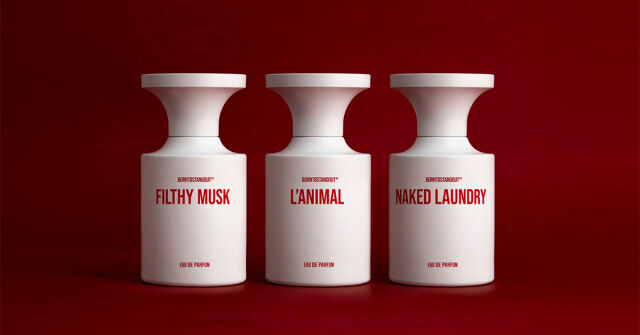 BORNTOSTANDOUT Filthy Musk, L'Animal, Naked Laundry