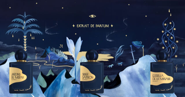 Kolekce Legendy od Une Nuit Nomade: Jardin de Misfah, Silver Saffron a Estrella de la Manana