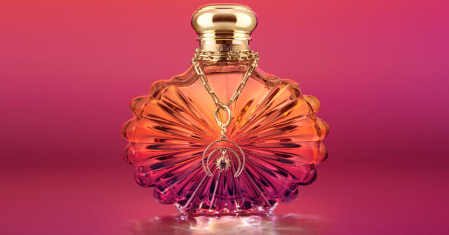 Lalique zachycuje v Soleil Lunar podstatu západu slunce