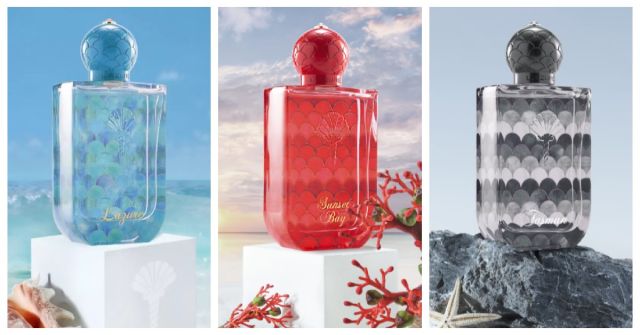 Lazure Perfumes: Pestrobarevné ryby z tropických moří