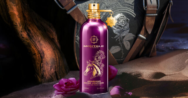 Montale Arabians Rose Leather: Kůže, labdanum, The Moon