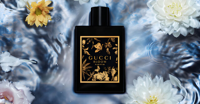 Gucci Bloom Parfum: Chraplavý pomerančový květ v tlumeném světle souku