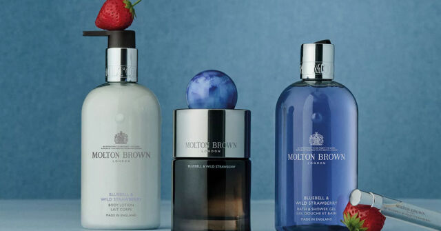 Molton Brown uvádí na trh Bluebell & Wild Strawberry Eau de Parfum