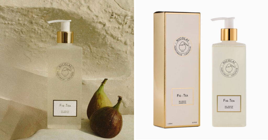 Nicolaï Parfumeur Createur nás okouzluje sprchovým gelem Fig-Tea