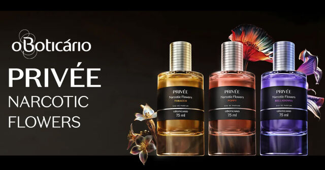 Belladonna, Poppy a Tobacco: O Boticário sází na květinovou extázi s kolekcí Privée Narcotic Flowers
