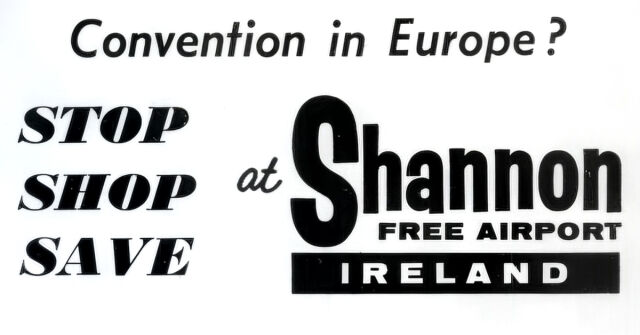 Shannon: První duty-free