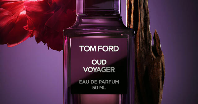 Tom Ford Oud Voyager: Nadýchaný jahodový oud zalitý skořicovým mlékem