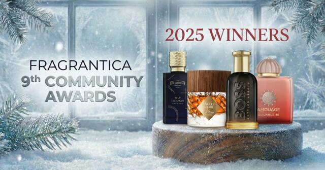 VÍTĚZOVÉ CENY FRAGRANTICA Readers' Choice AWARDS 2025!