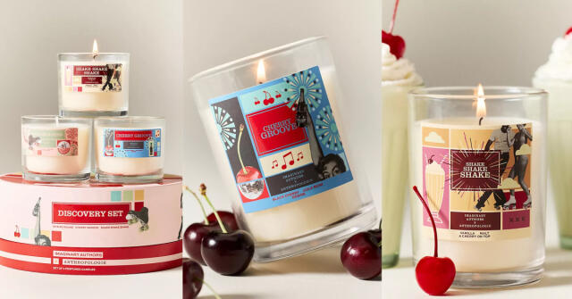 Spolupráce Imaginary Authors x Anthropologie na vonných svíčkách