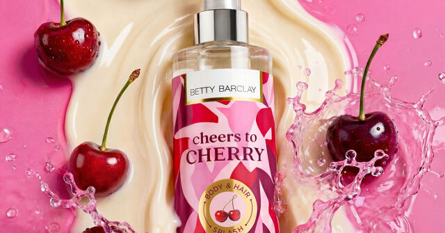 Betty Barclay Cheers to Cherry Body & Hair Splash