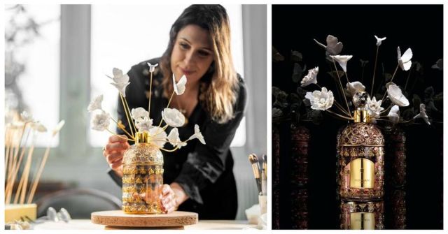  Oslava 170 let včelí láhve Guerlain. 