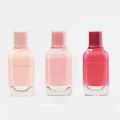 Zara In Pink:  Frosted Cream, Fizzy Pink, Tempting Rose