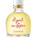 A Girl in Capri, The New Summer Scent From Lanvin