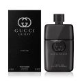 Gucci Guilty Pour Homme Parfum: Walking Through a Winter Forest in a Padded Leather Jacket