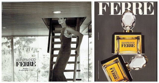 Gianfranco Ferre's First Fragrance ~ Vintages