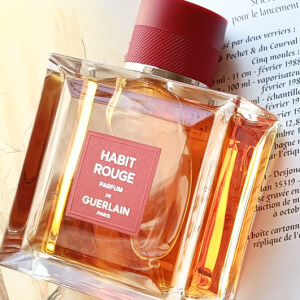 未使用　Habit rouge guerlain HABIT ROUGE DE GUERLAIN PARIS ⋅ PARFUM ⋅ GUERLAIN
