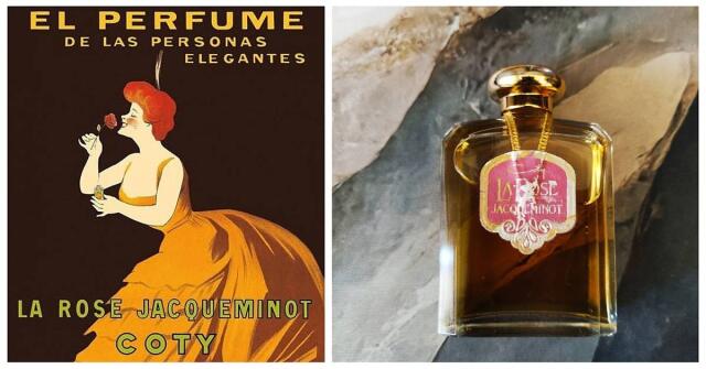 La Rose Jacqueminot Coty perfume - a fragrance for women 1904