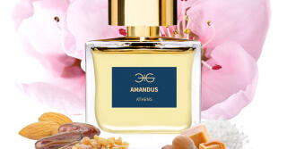 Amandus by Manos Gerakinis Parfums: Marzipã Envolto em Cascas Verdes Suaves