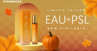 Starbucks Romênia Lança EAU de PSL: a Fragrância Inspirada no Pumpkin Spice Latte