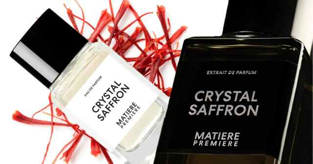 Crystal Saffron Extrait Matiere Premiere perfume - a novo