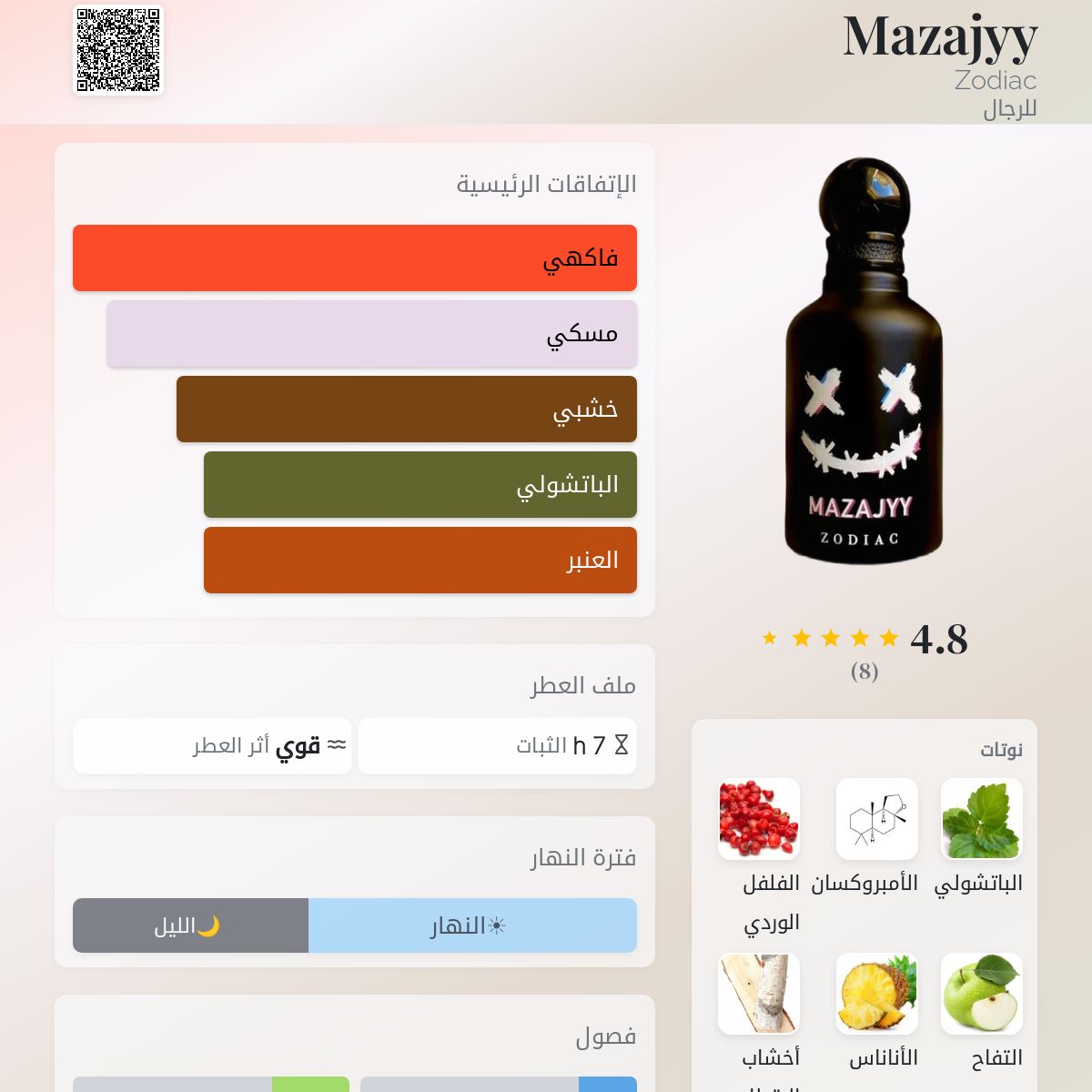 Mazajyy Zodiac ماء كولونيا - a جديد fragrance للرجال 2024