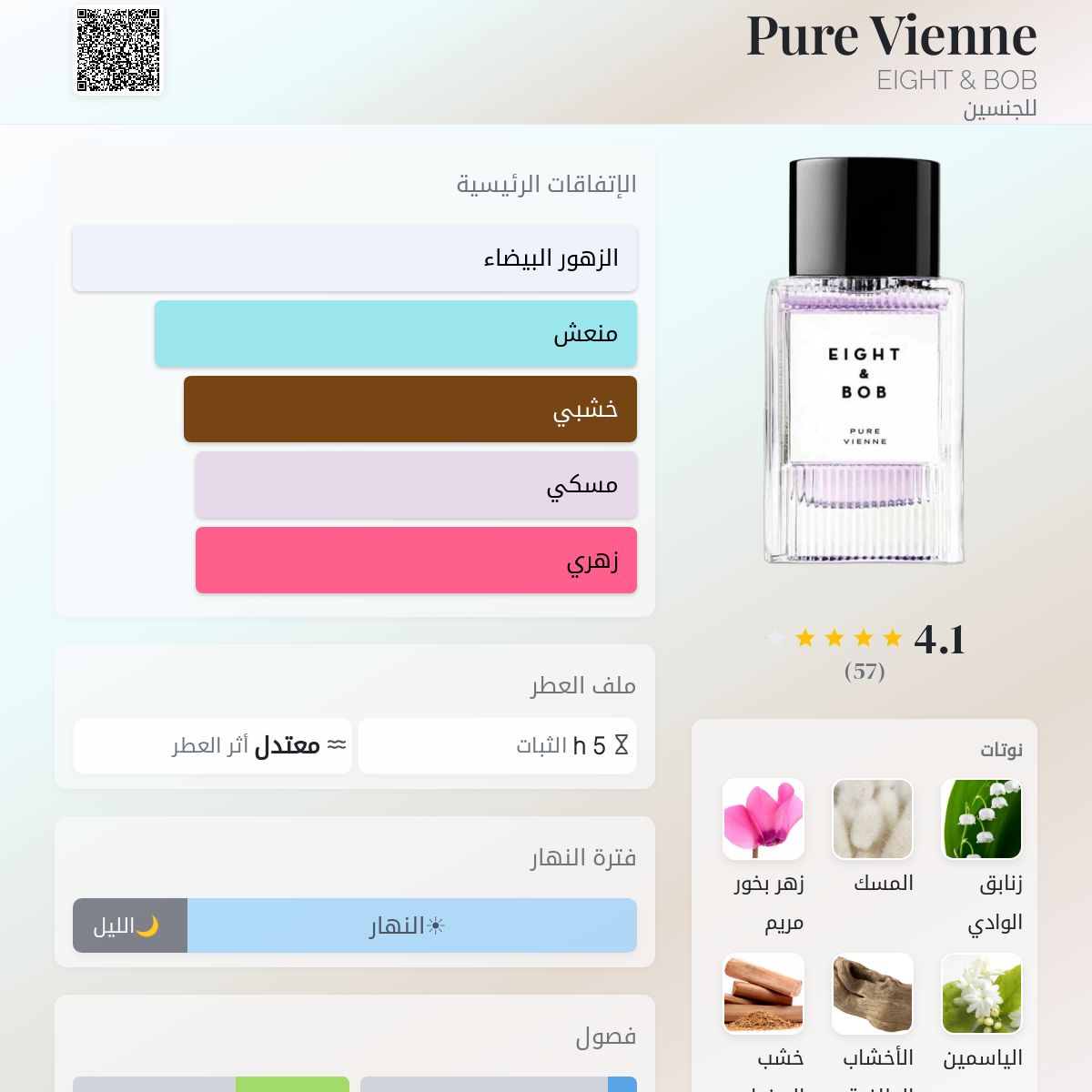 Pure Vienne EIGHT & BOB عطر - a جديد fragrance للجنسين 2025