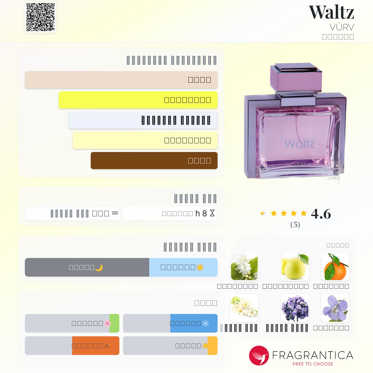 Waltz VÛRV عطر a fragrance للنساء 2014