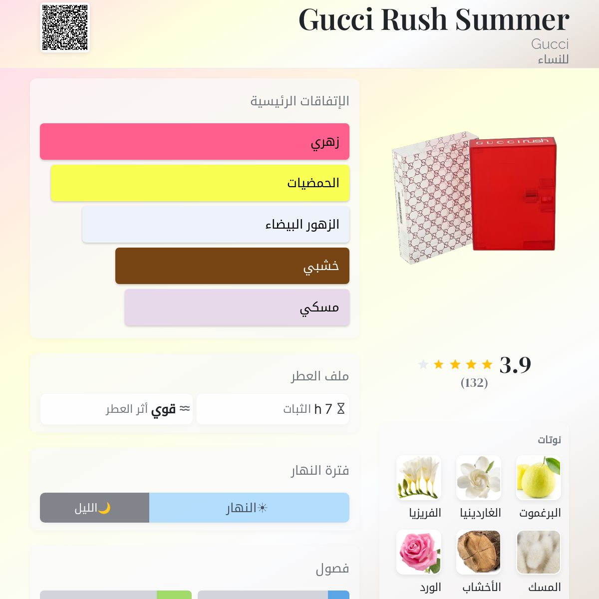 Gucci Rush Summer Gucci عطر - a fragrance للنساء 2003