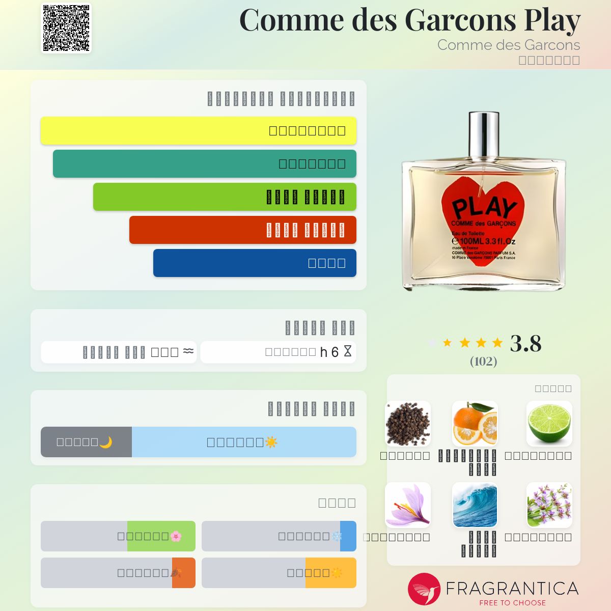 Comme des Garcons Play Comme des Garcons عطر a fragrance للجنسين