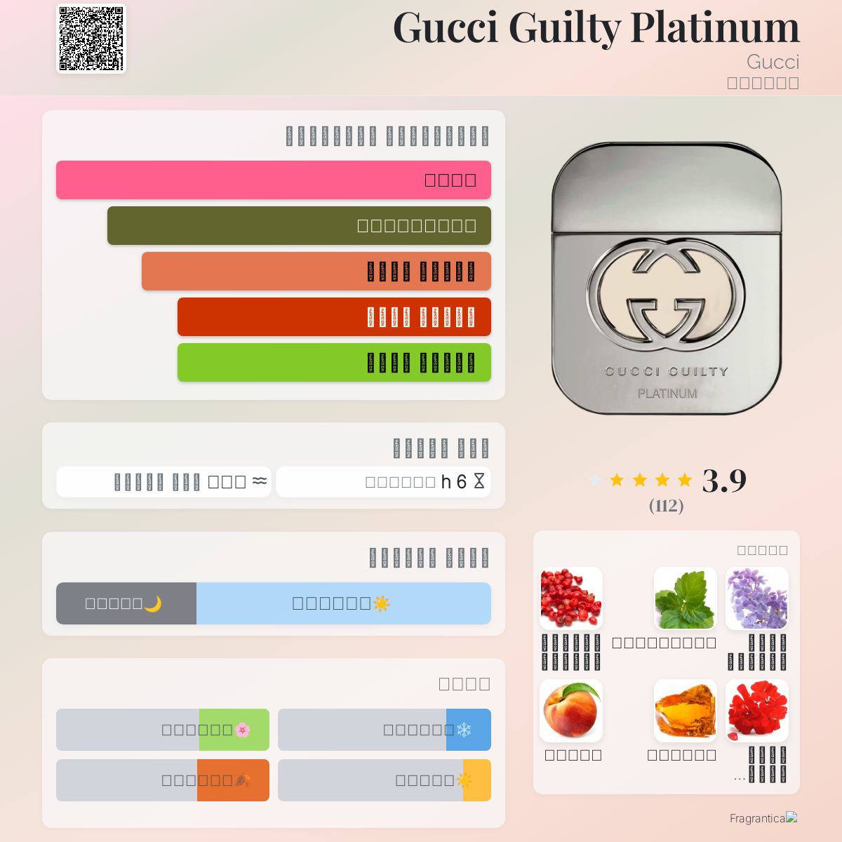 Gucci Guilty Platinum Gucci عطر a fragrance للنساء 2016